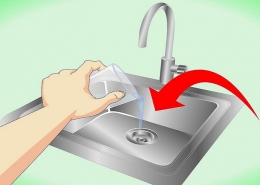تمیز کردن لوله فاضلاب سینک ظرفشویی